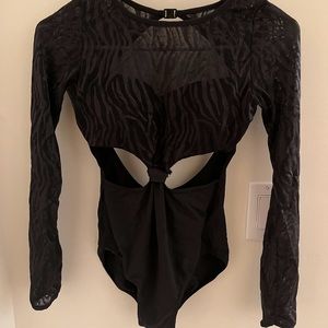 Women’s small, long sleeve ballet leotard